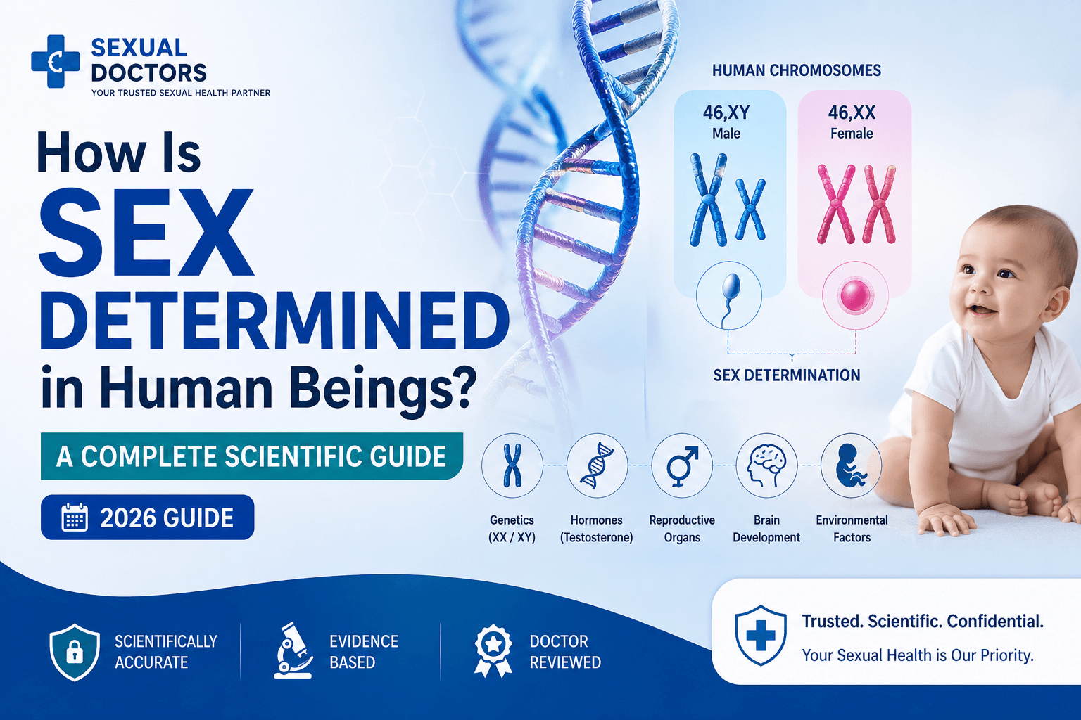 How Is Sex Determined in Human Beings? A Complete Scientific Guide (2026)  Sexualdoctors blog
