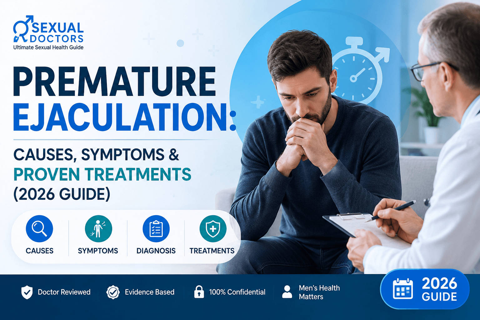 Premature Ejaculation: Causes, Symptoms & Proven Treatments (2026 Guide). premature ejaculation, premature ejaculation causes, premature ejaculation treatment Sexualdoctors